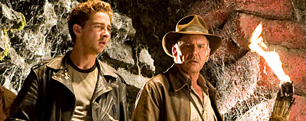 Shia Labeouf, contra “Indiana Jones y el Reino de la Calavera de Cristal” y 'Transformers 2'.