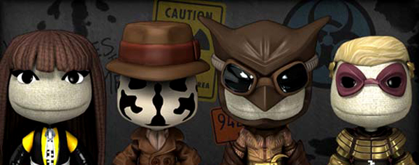 Los personajes de Watchmen también estarán en Little Big Planet