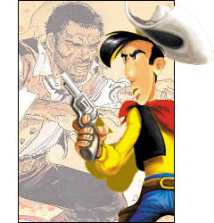 Blueberry & Lucky Luke