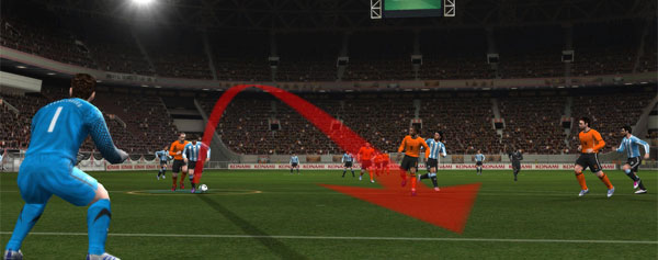 Pro Evolution 2011, vídeo para Wii