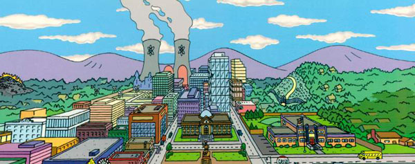Los Simpsons viven en Oregón