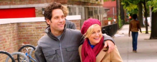 Paul Rudd y Amy Poehler boicotean la comedia romántica