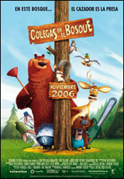 Colegas en el bosque