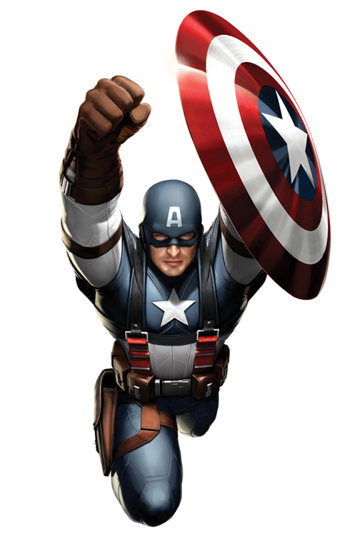 Concept Art de Capitán América y Thor · Imagen 1