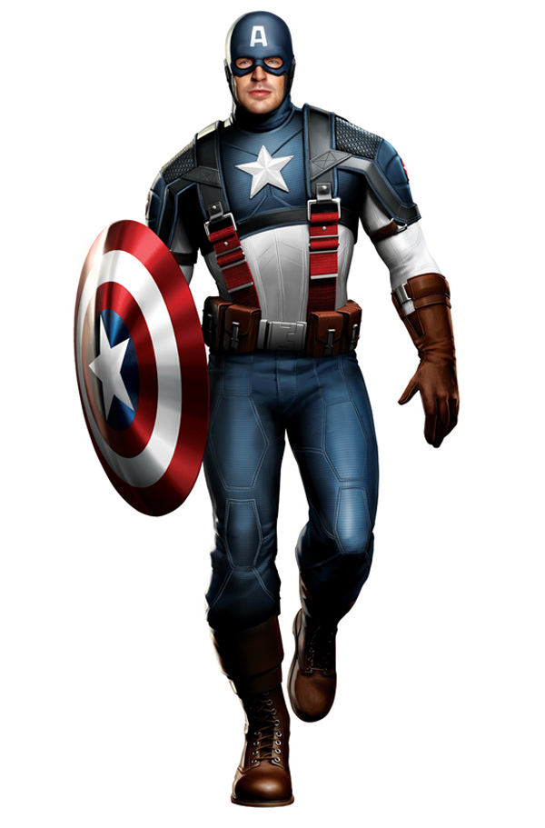 Concept Art de Capitán América y Thor · Imagen 2