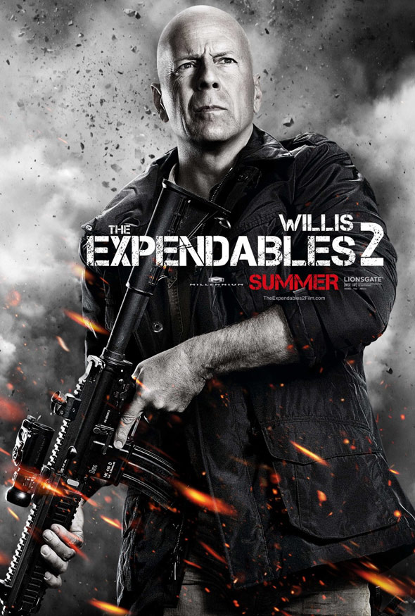 'Los Mercenarios 2', carteles de personajes · Imagen 1