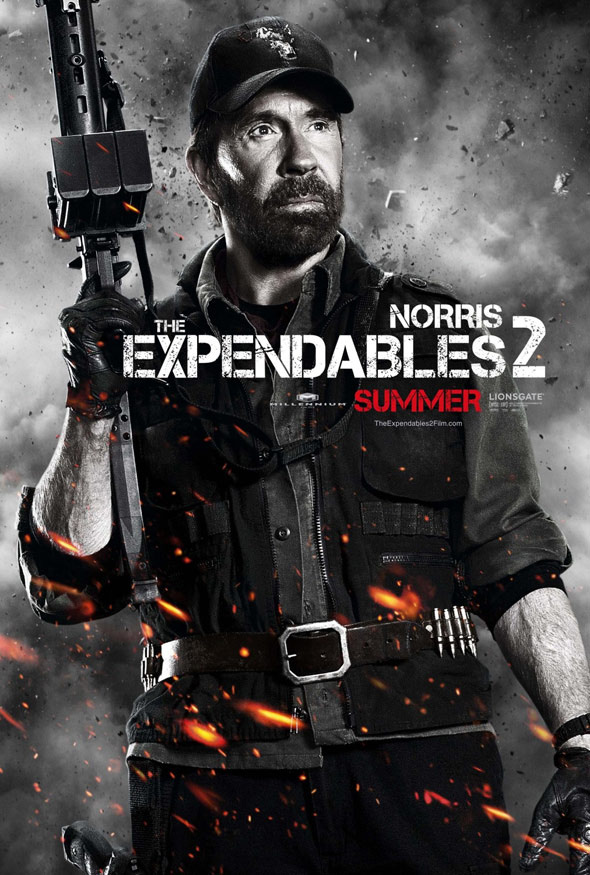 'Los Mercenarios 2', carteles de personajes · Imagen 5