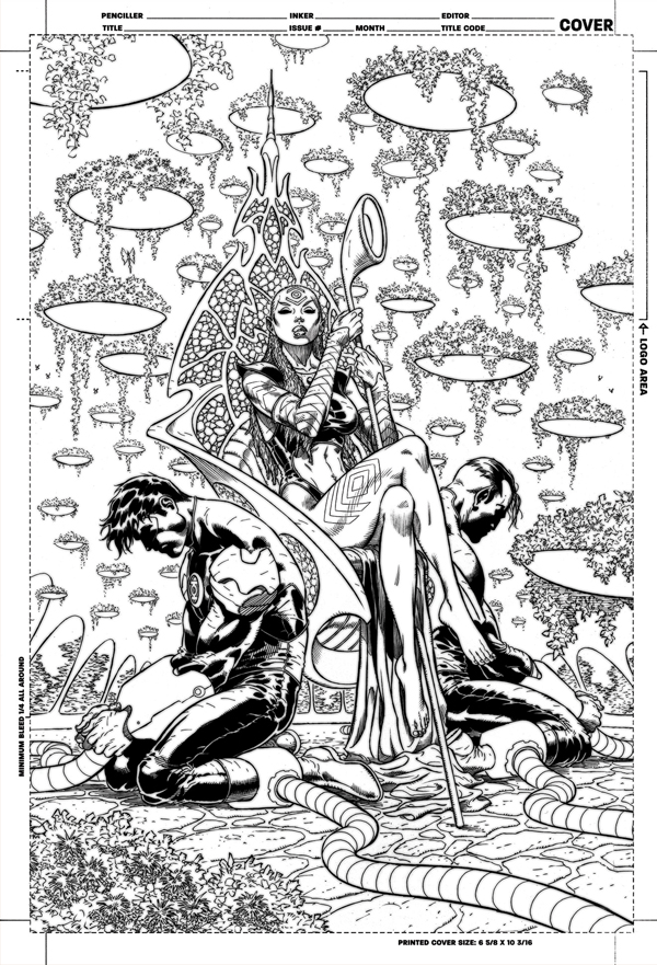 Ian Churchill nos presenta la portada alternativa de Green Lantern #7 · Imagen 1