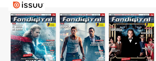 El nuevo número de Fandigital, ya disponible para todos en ISSUU