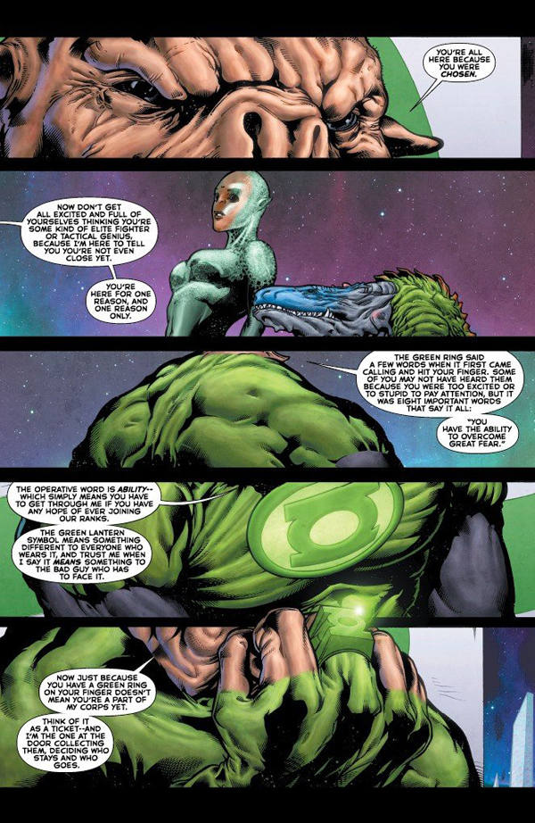 Adelanto de las precuelas comiqueras de la película de Green Lantern (1) · Imagen 2