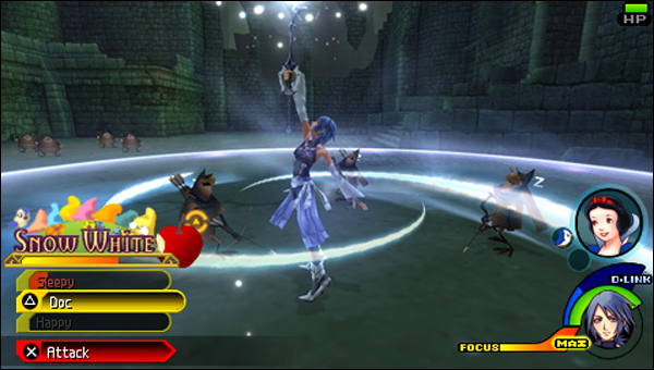 Kingdom Heart Birth By Sleep se muestra para PSP · Imagen 2