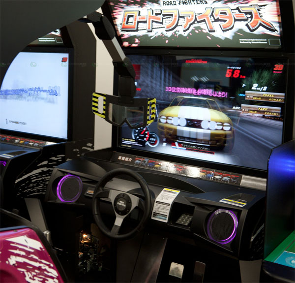 Konami Road Fighters: primera recreativa 3D · Imagen 1