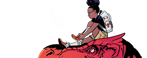 Moon Girl y Dinosaurio Diabólico #1: BFF