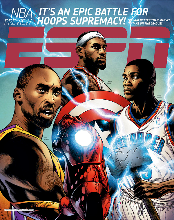Los héroes de la NBA se pasan a Marvel · Imagen 1