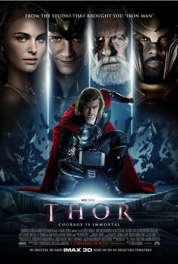 Nuevos pósters internacionales de Thor · Imagen 1