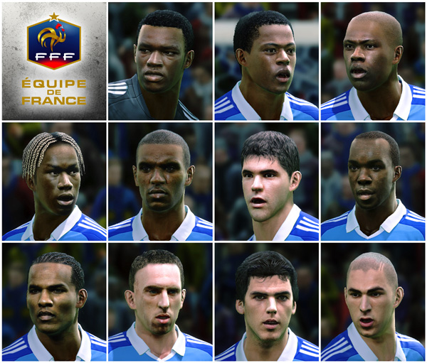 Pro Evolution 2010: los rostros de la selección · Imagen 1