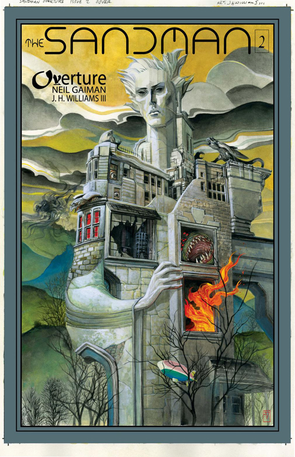 J.H. Williams III desvela su portada para The Sandman: Overture #2 · Imagen 1