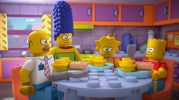 Primeras imágenes del episodio de Los Simpson con fichas de Lego · Imagen 1