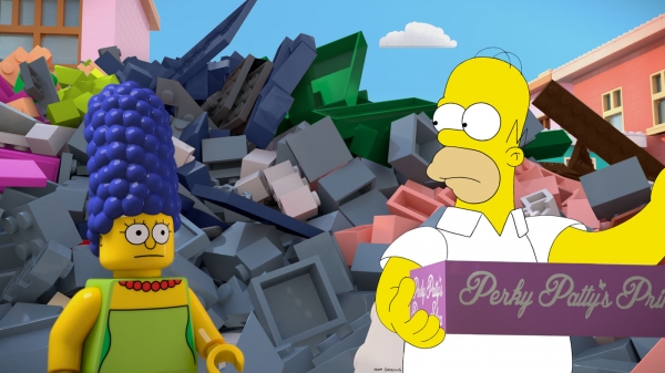 Primeras imágenes del episodio de Los Simpson con fichas de Lego · Imagen 2