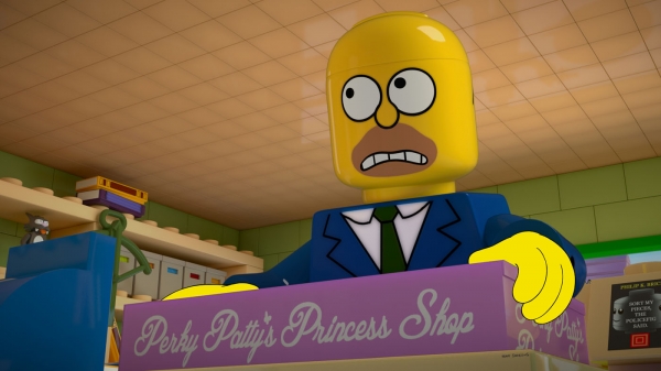 Primeras imágenes del episodio de Los Simpson con fichas de Lego · Imagen 3