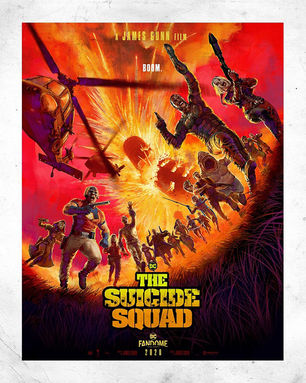 #DCFanDome - Todo explota en los primeros carteles de The Suicide Squad · Imagen 1