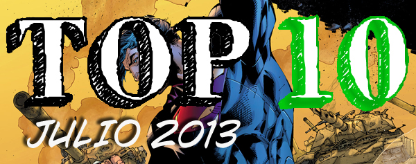 Los cómics más vendidos en USA - Julio 2013