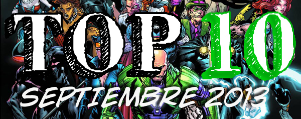 Los cómics más vendidos en USA - Septiembre 2013