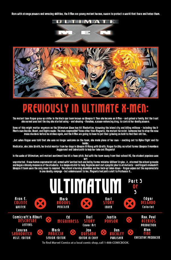 Ultimate X-Men #100 · Imagen 5