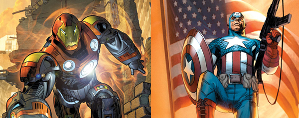 Coleccionable Ultimate #58 – The Ultimates #6: Iron Man & Capitán América