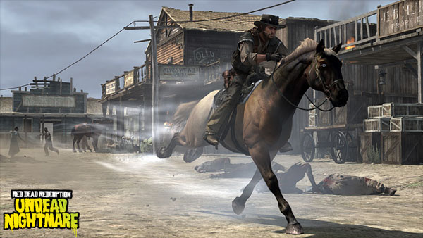 Red Dead Redemption: Undead Nightmare, los cuatro caballos del Apocalipsis · Imagen 1
