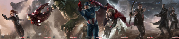 LOS VENGADORES - Posters de personajes · Imagen 1